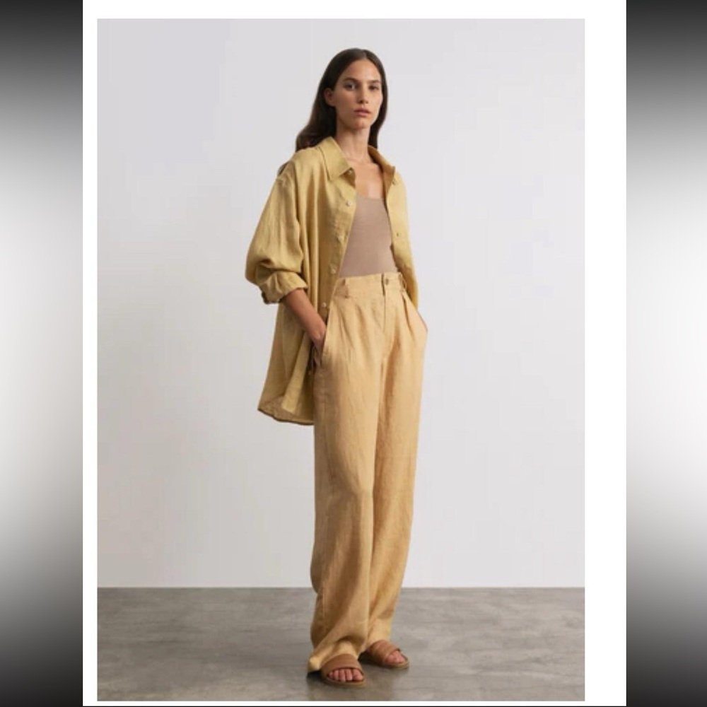 Ozma of California Linen Trousers
